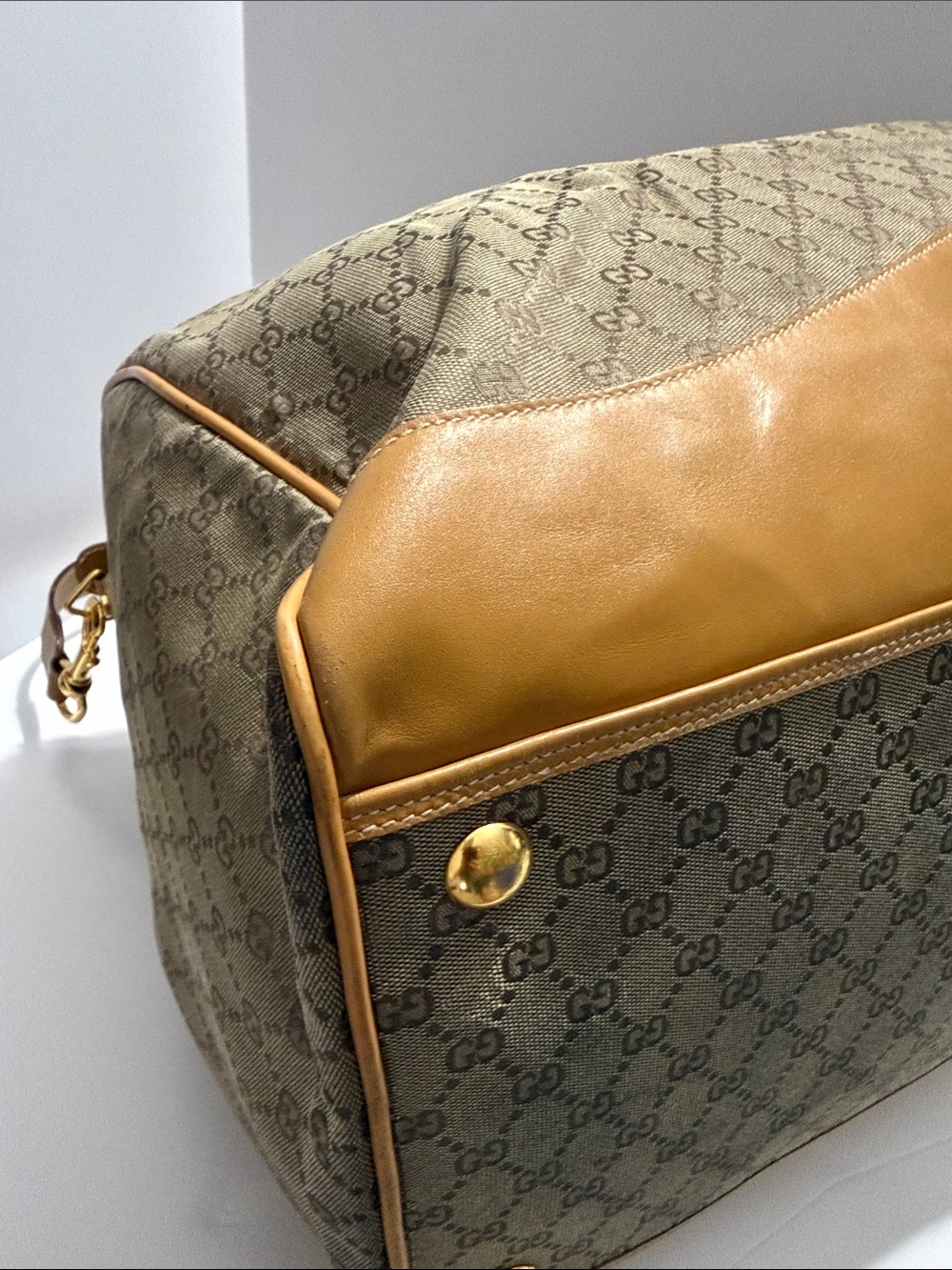 Gucci Vintage Travel Duffle - Picture 6 of 17